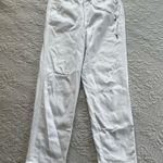 Aerie  white straight leg pull on pants size small Photo 0