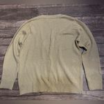BEA Women's Olive Cardigan Sweater Tan Size M Photo 2