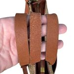 Madewell  The Zip-Top Small Transport Leather Crossbody Bag Spotted Calf Hair Photo 7