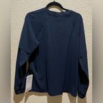 Lululemon NWT Layered Long Sleeve T Shirts Tennis Club Graphic Top Navy White 10 Photo 6