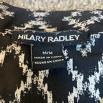 Hilary Radley  Medium black and white blouse Photo 1