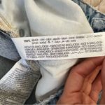 ZARA  High Rise Distressed Straight Cropped Jeans Size 8 Light Wash Photo 6