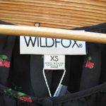 Wildfox NWT  Sheer Rose Print Peasant Blouse Top Photo 7