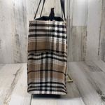 BEIS Béis The Messenger Tote in Plaid – Structured Travel & Everyday Tote Photo 6