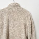Pendleton [] Cream Full Zip Flannel Flap Pocket Fleece Sherpa Jacket Size Small S Photo 6
