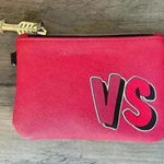 Victoria's Secret  Women’s Vintage Red Coin Purse‎ Mini Zip Wallet Photo 0