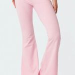 Edikted Pink Flare Leggings Photo 0