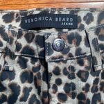 Veronica Beard New  Brooke Skinny Leopard Print Jeans Size 24 Photo 2