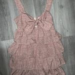 Pink Lily floral ruffle mini dress Photo 0