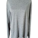 Athletic Works gray heather crewneck stretchy long sleeve t-shirt XL 16-18 Photo 0