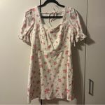 Altar'd State NWT Altar’d State Lilia Bow Puff Sleeve Dress Size L Photo 2