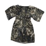 Adrianna Papell Women's Size 6 Multicolor Kimono Sleeve Dress Party/Cocktail Photo 2