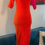 Banana Republic  BR X HARBISON Pink Color-Block Sweater Dress Size XS X-small Photo 0