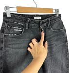 Good American  Good Mom Jeans High Waist in Black226 Size 2/26 Distressed Photo 5