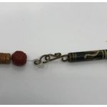 Australian Aboriginal Hand Painted Beaded‎ Necklace Art Jewelry *2 beads chipped Photo 10