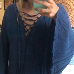 Blue Life Planet Blue Bohemian Navy Dress Photo 5