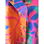 Farm Rio Linen Bright Macaw Side Buttons Mini Dress Size Large Photo 5