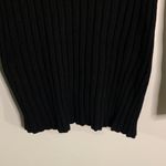 Ashley Stewart  Black Ribbed Turtleneck Sweater Photo 2