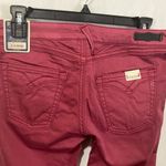 Replay women's size 28 crimson light twill JUSHMANN stretch trouser pants 28x33 Red Photo 7