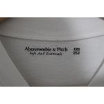 Abercrombie & Fitch Women Soft AF White Cotton Short Sleeve Cropped Top Size XXS Photo 2