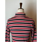 Brave Soul  London Red White‎ And Blue Long Sleeve Turtleneck Pullover Top Size M Photo 6