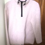 PINK - Victoria's Secret PINK Teddy Sherpa Quarter Zip Pullover Photo 1