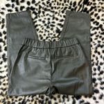 A New Day Olive Green Vegan Faux Leather Pants M Photo 6