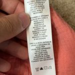 Splendid  Coral Pink Cotton Gauze Sleeveless boho tank Neck Button Down Top small Photo 10