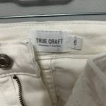 True Craft White Denim Shorts Photo 2