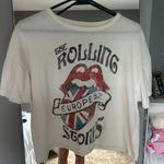 The Rolling Stones Cropped T-shirt Photo 1