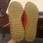 Tory Burch Women's Vintage Nylon Runner sneaker in red suede and nylon. Photo 2