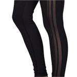 Lululemon Wunder Under Dise Stripe Pant Luxtreme Roll Down Black Size 2 Photo 7