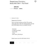 Peppermayo  Floral Mini Skirt Photo 8