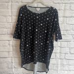 LuLaRoe Disney Nightmare Before Christmas Short Sleeve Oversized Top Size S Photo 6