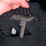 Maje $340  paris Split And Contrasting Ribbed Dress formal party designer classic Photo 13