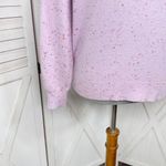 Loft Confetti Speckled Turtleneck Multi Knit Sweater Lilac Purple Small Photo 6