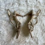 Sam & Libby  Beige Open Toe Heels 8M Photo 3
