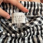 Urban Outfitters HAYDEN LOS ANGELES BLACK & WHITE GINGHAM CHECKERED PANTS Photo 2