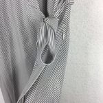 Athleta Newport Wrap Dress City Stripe Black/Sea Salt Size XS Athletic Comfort Photo 9