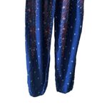 Banjamth Blue Peacock Lightweight Soft Gypsy Festival Abstract Bohemian Women’s Size M Photo 5