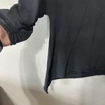 Oh My Gauze Black Top 3/4 Sleeve Women's Size 2 L/XL Lagenlook Minimalist Photo 1