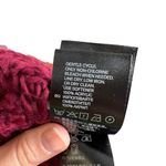 Divided by H&M Maroon Moss Stitch Knit Acrylic Infinity Scarf Photo 6