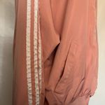 Vtg Artsman Y2K Zip Hoodie Womens Jacket Sz S Pink Festival Stripe Streetwear Photo 3