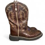 Justin Boots Justin-boots Women's Brown Boots Photo 0