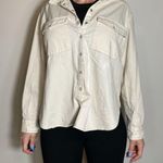 Anthropologie Pilcro by  Classic Denim Shirt Size Large Petite Photo 3