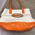 Michael kors Canvas and Leather bag Orange Photo 1