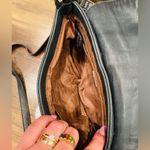 Perlina  Olive  leather bag with exposed zipper Photo 4