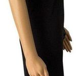 Gap NWT Black Knit Ruched Cinched Waist Short Sleeve Bodycon Midi Dress Sz Small Photo 1