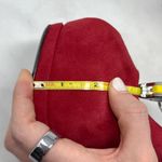 Giuseppe Zanotti  Sharon Rhinestone Lightning Bolt Suede Platform Heels Red 38 Photo 12