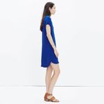 Madewell Du Jour Cobalt tunic shift dress small Photo 2